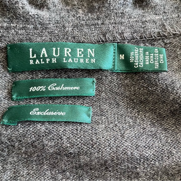 NWOT Ralph Lauren exclusive cashmere sweater w/ full ruffle collar - Picture 5 of 9